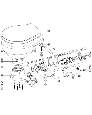 KIT DE REPARACION PARA LOS SANITARIOS ELECTRICOS LT