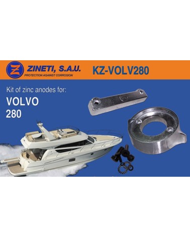 KIT ANODOS VOLVO 280