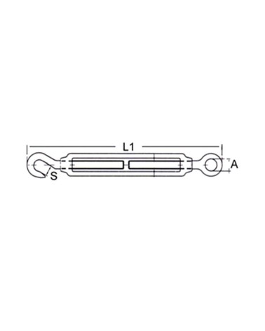 TENSOR ACERO INOXIDABLE