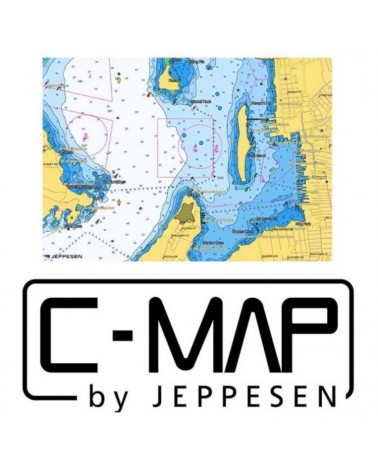 Cartografía C-MAP 4D MAX+ Wide - Mediterráneo Este, Mar Negro y Mar Caspio