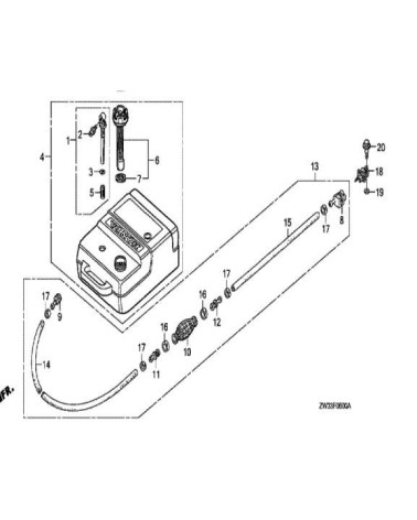 TAPON DEPOSITO HONDA