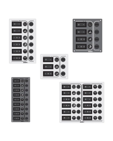 PANEL 4 INTERRUPTORES SP4