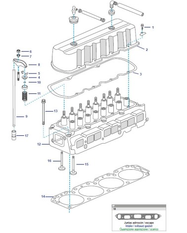 BLOQUE MOTOR GM 181CID 3.0 & 250CID 4.1L