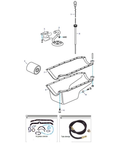 BLOQUE MOTOR GM 262CID V6 4.3L