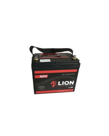 Batería de servicio 3-Lion Power L-30 de ión de litio, 30Ah, 12VCC