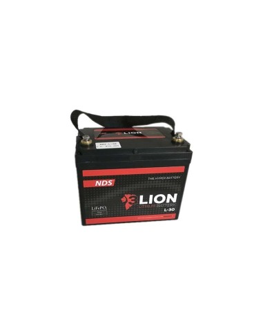 Batería de servicio 3-Lion Power L-30 de ión de litio, 30Ah, 12VCC